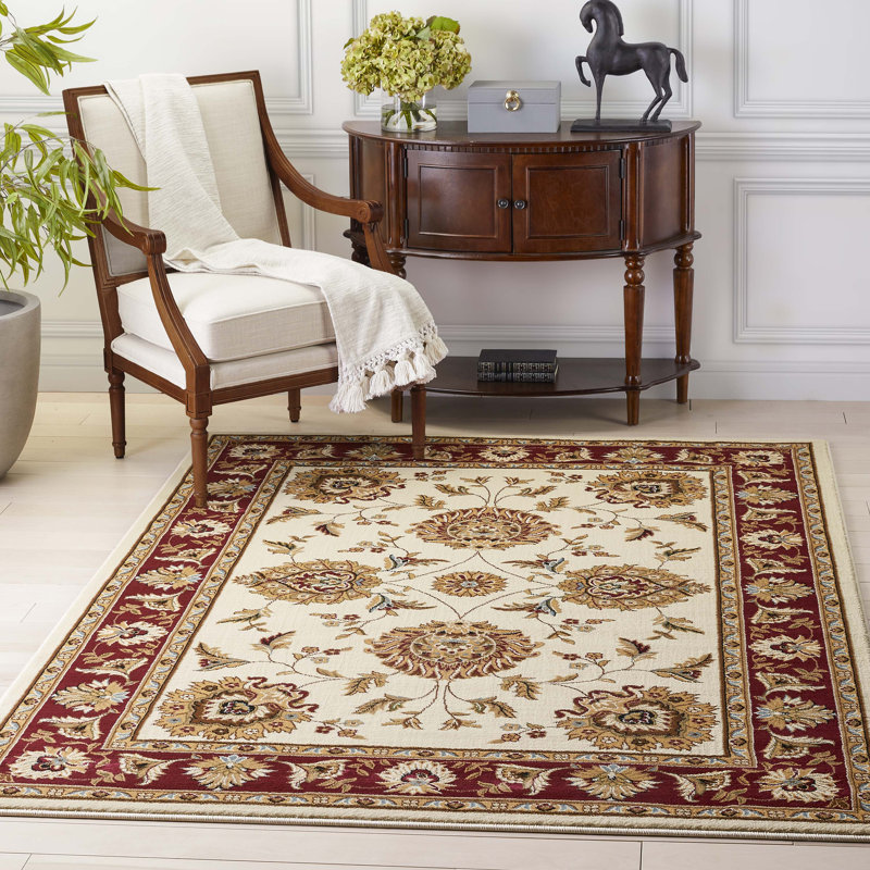 Cool Oriental Synthetic Area Rug, Rectangle 160 x 220cm