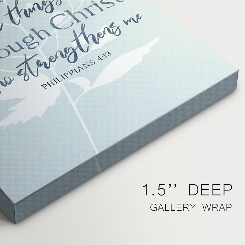 I Can Do All Things-Premium Gallery Wrapped Canvas -Ready to Hang, 48" H x 64" W