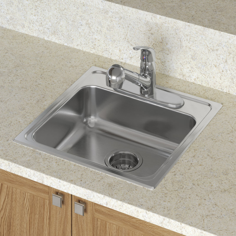 Proflo Kitchen Faucet, Brushed Nickel