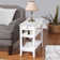 Carbin End Table with Drawer and Shelves