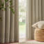 Heavy Chenille Room Darkening Curtain Panel Pair-113968996-113968986