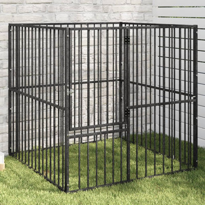 Ruma 100cm H Galvanised Steel Exercise Pen