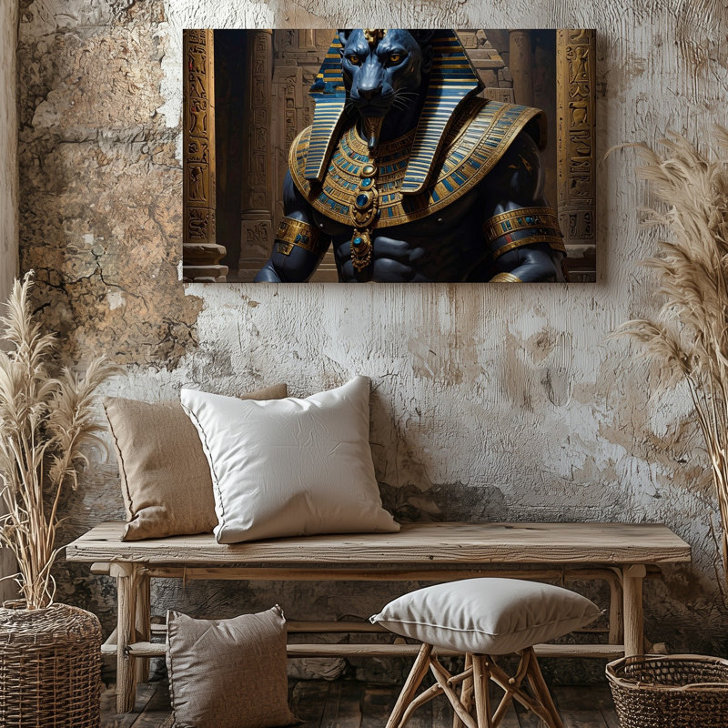 Toile Anubis, H 9 po x l 12 po