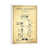 White Floater Framed