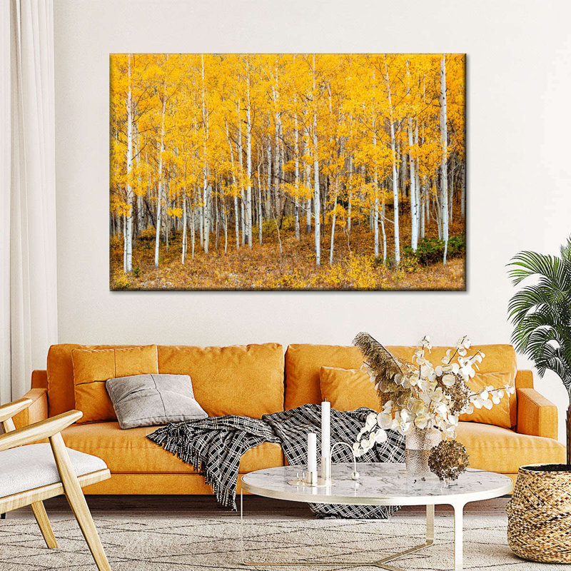 Colorado Aspen Forest, reproduction sur toile, H 20 po x l 30 po x P 1,25 po