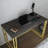 Kane Desk Metal Base Writing Desk-341013896