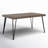 Swanscombe Metal Base Dining Table