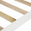Lit plateforme durable, tête et pied de lit, confort durable et rehaussement de la chambre à coucher