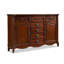 Buffet en noyer massif et bois manufacturé