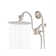 10'' Rainfall Shower Head With 12'' Upgrade Adjustable Extension Arm
