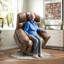 Fauteuil inclinable électrique l 41,3 po avec massage chauffant-2056707080