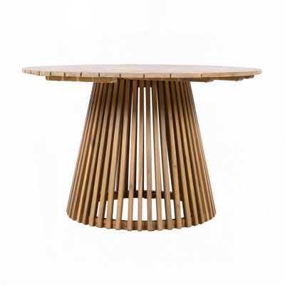 47.25-inch Wood Patio Dining Table