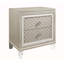 Table de chevet glam champagne