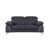 Navy Genuine Leather
