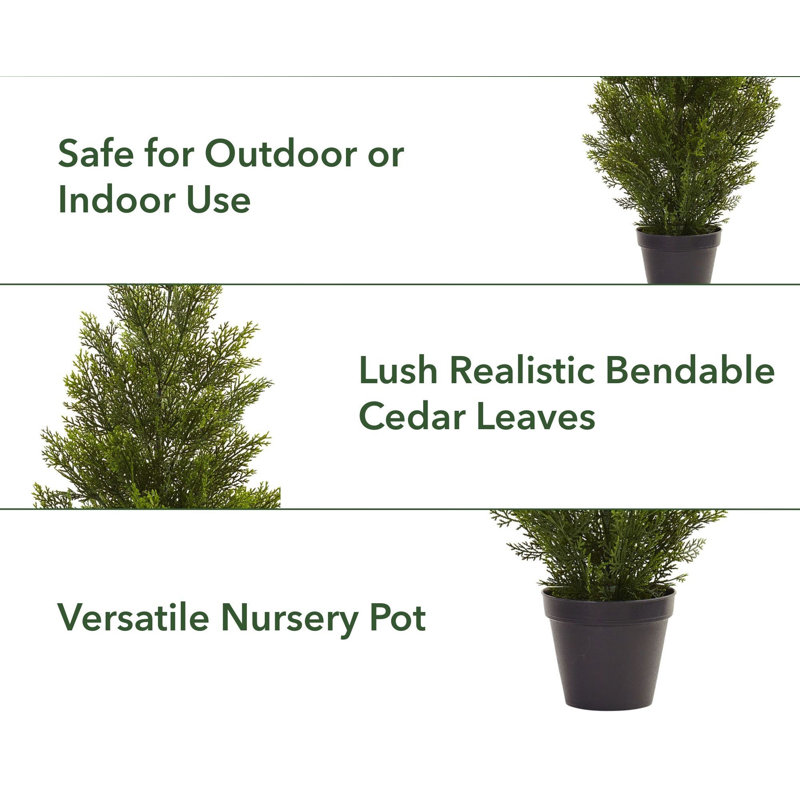 Mini sapin artificiel en pot, H 36 po x l 18 po x P 17 po