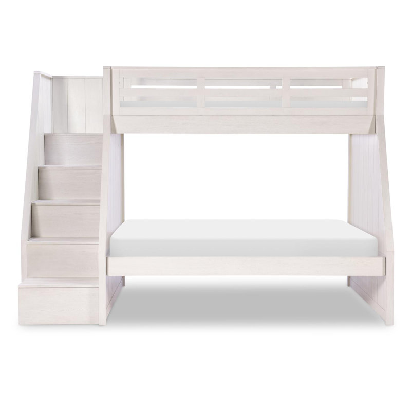 Lit superposé simple au dessus d'un lit double Ashton Kids