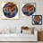 Circle Colorful Liquid Color Flow II - Modern Print-480127347-480127342