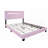 Upholstered Bed Frame with Adjustable Features,Girl's Favorite Collection