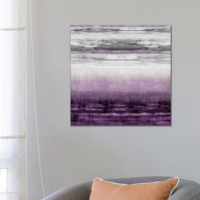 After Glow Aubergine by Taylor Hamilton - Wrapped Canvas Painting, Wrapped Canvas, 93.98 cm H x 93.98 cm W x 1.91 cm D