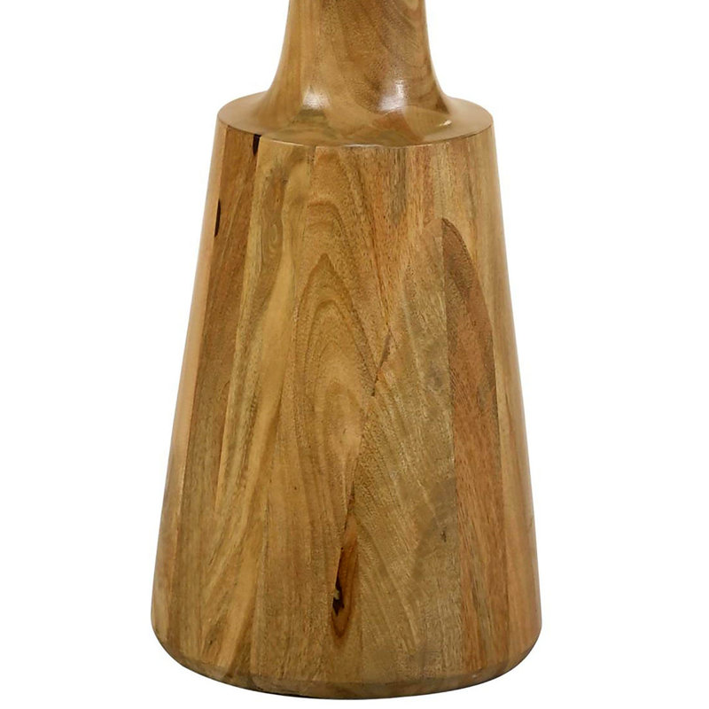Table d'appoint à piédestal, Brun