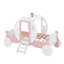 Lit simple de style princesse avec couronne-1852460954