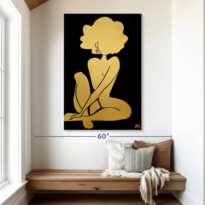 Leisha Sitting Pretty, 51" H x 34" W