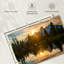 Impression sur toile Grand Teton Dramatic Sunset-25168880