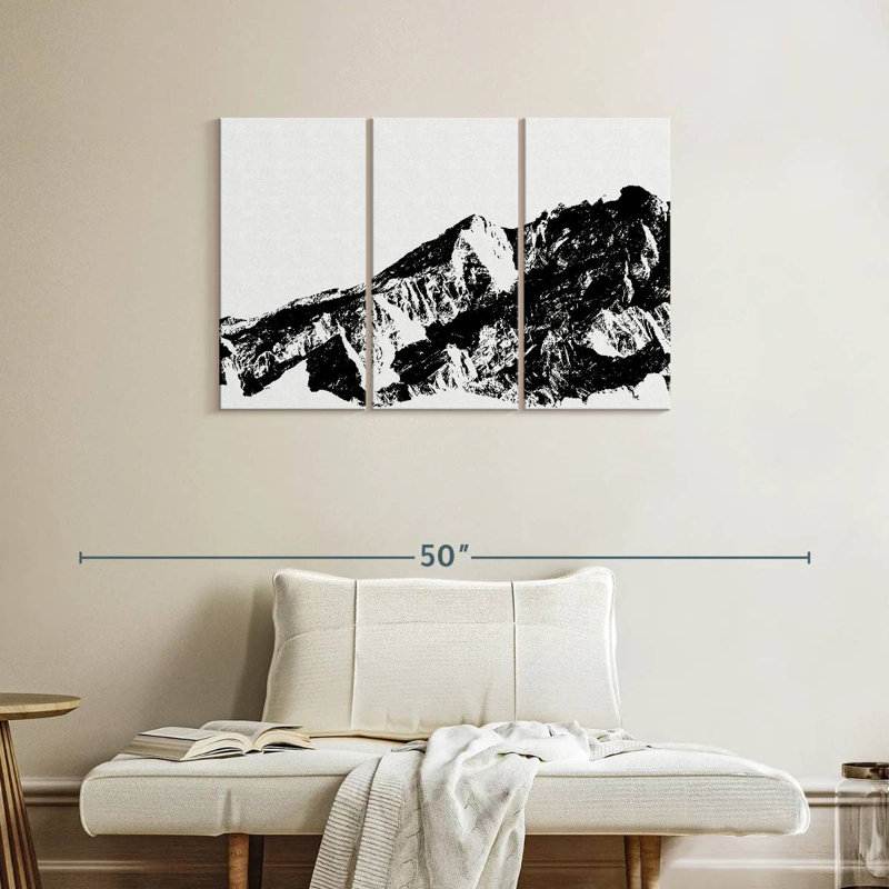 BW Mountains I, H 24 po x l 38 po