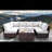 Fully Assembled 4-Piece Outdoor Wicker Seating Set with Cushions