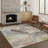 Machine Washable Indoor/Outdoor Chantille ACN2768 Floral Rug-1116216219