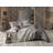 Elegant King Quilt Cover Set (3 Pieces) | 65% Cotton / 35% Polyester, 79 x 87 Duvet Cover & 31 x 31 Pillowcases | Machine Washable, 127 Thread Count, Button Closure, Stylish Cream, Beige, Grey, Claret Red & White Design-105527575