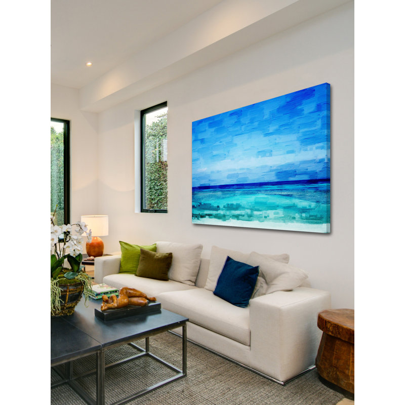 " Cromer " by Parvez Taj, 12" H x 18" W x 1.5" D