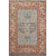 Tapis bleu clair Oushak