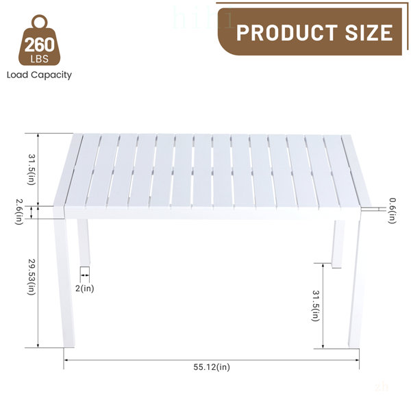 Dimensions du produit