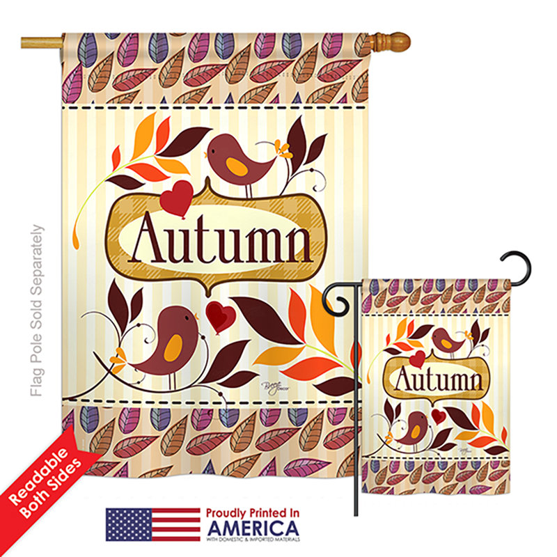 Double Sided Polyester Animal Flag Set
