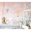 Papier peint amovible avec bulles et nuages-99178937