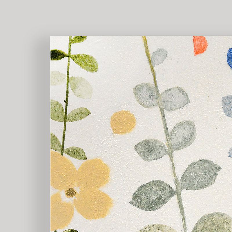 «Morning Dew I / II» par Norman Wyatt Jr., ensemble de 2 reproductions sur toiles tendues, H 30 po x l 30 po x 1,5 po