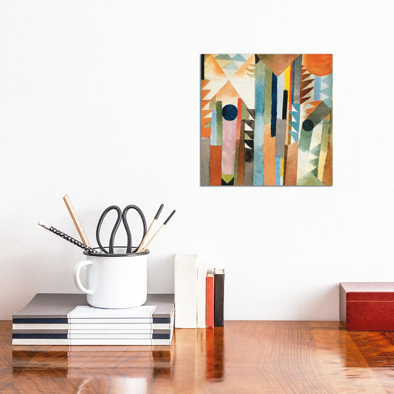 The Forest That Grew From The Seed, 1915 by Paul Klee - Gallery-Wrapped Canvas Giclée on Canvas, 30.48 cm H x 30.48 cm W