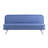 Serta Antonio 66.1" Metal Leg Convertible Sofa, Woven Polyester Fabric-109510252