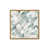 Cadre ouvert en angle, or poli