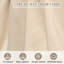 Parasol carré en porte-à-faux 10 'x 10' avec mât central beige (base non incluse)-299886632
