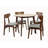 Clinger Clemente 4 - Person Dining Set-1279611231