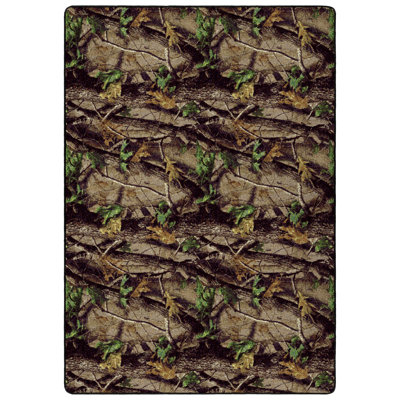 Realtree HARDWOODS GREEN HD Camouflage Area Rug