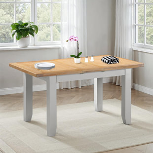 Windsor Extendable Oak Top Dining Table