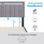 Base de lit tapissier Senata Linen-1190855301-1190855298