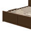 Très grand lit en bois avec tête de lit multi-rangement avec ports USB et tiroirs intégrés-1626586963