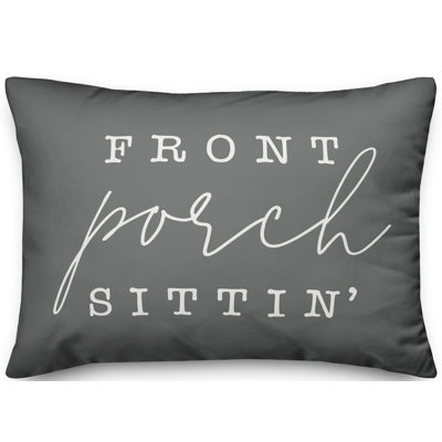  Coussin lombaire intérieur / extérieur Front Porch Sittin '