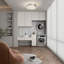 Plafonnier encastré moderne pour salle de bain Rasheeka