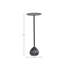 Nelle Iron Pedestal End Table