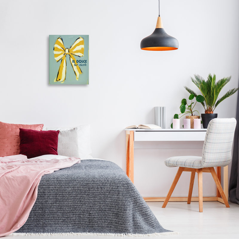 "Relaxing Italian", toile par Lux + Me Designs, H 20 po x l 16 po